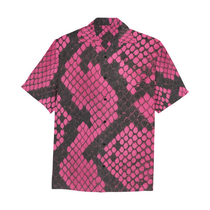 Men's Hawaiian Shirt With Chest Pocket