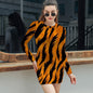 Women's Elegant Long Sleeve Skinny Dress