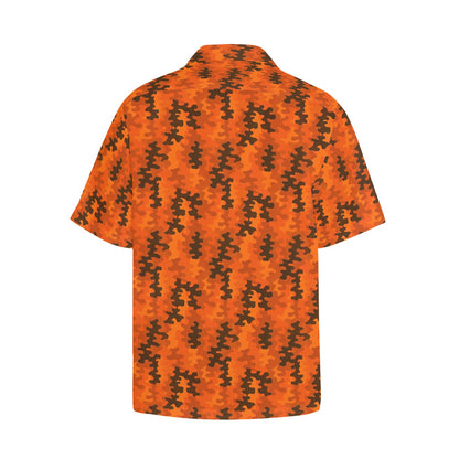 Men's Hawaiian Shirt With Chest Pocket