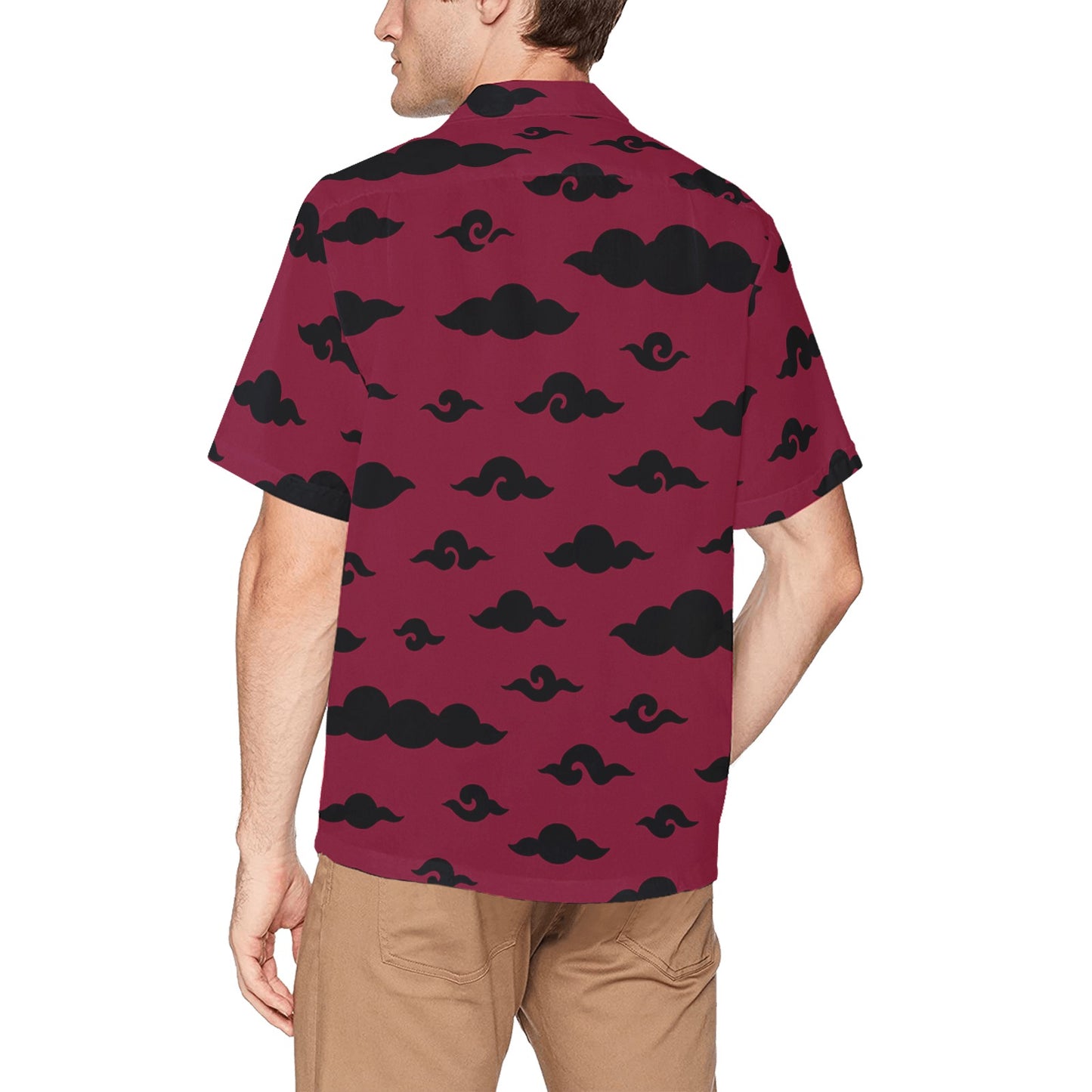Men's Hawaiian Shirt With Chest Pocket