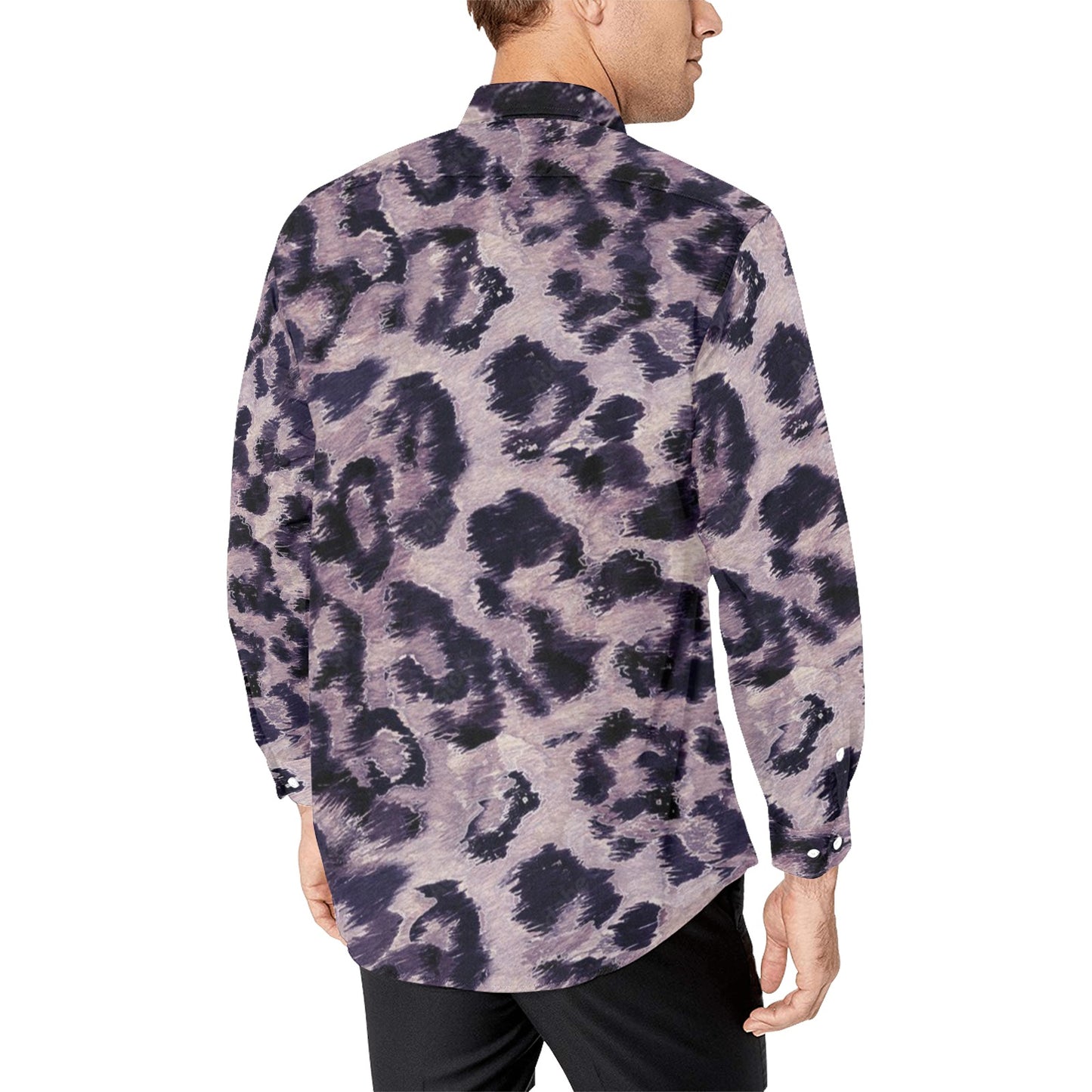 Men's All Over Print Long Sleeve Shirt