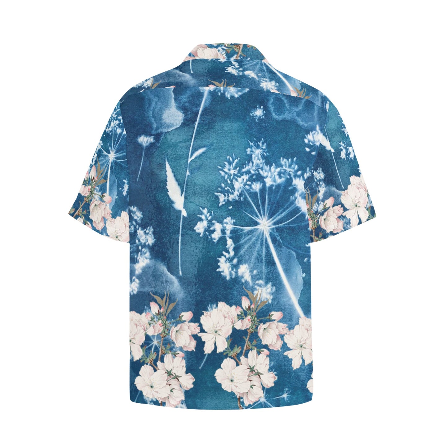 Men's Hawaiian Shirt With Chest Pocket